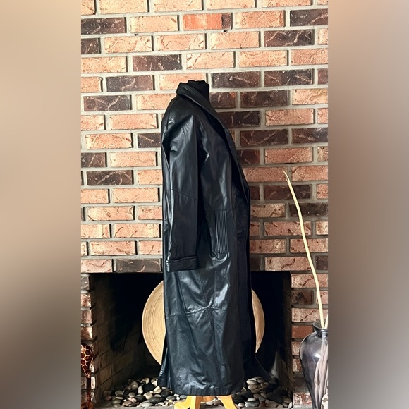 Vintage Pelle Leather Coat - Picture 3 of 4